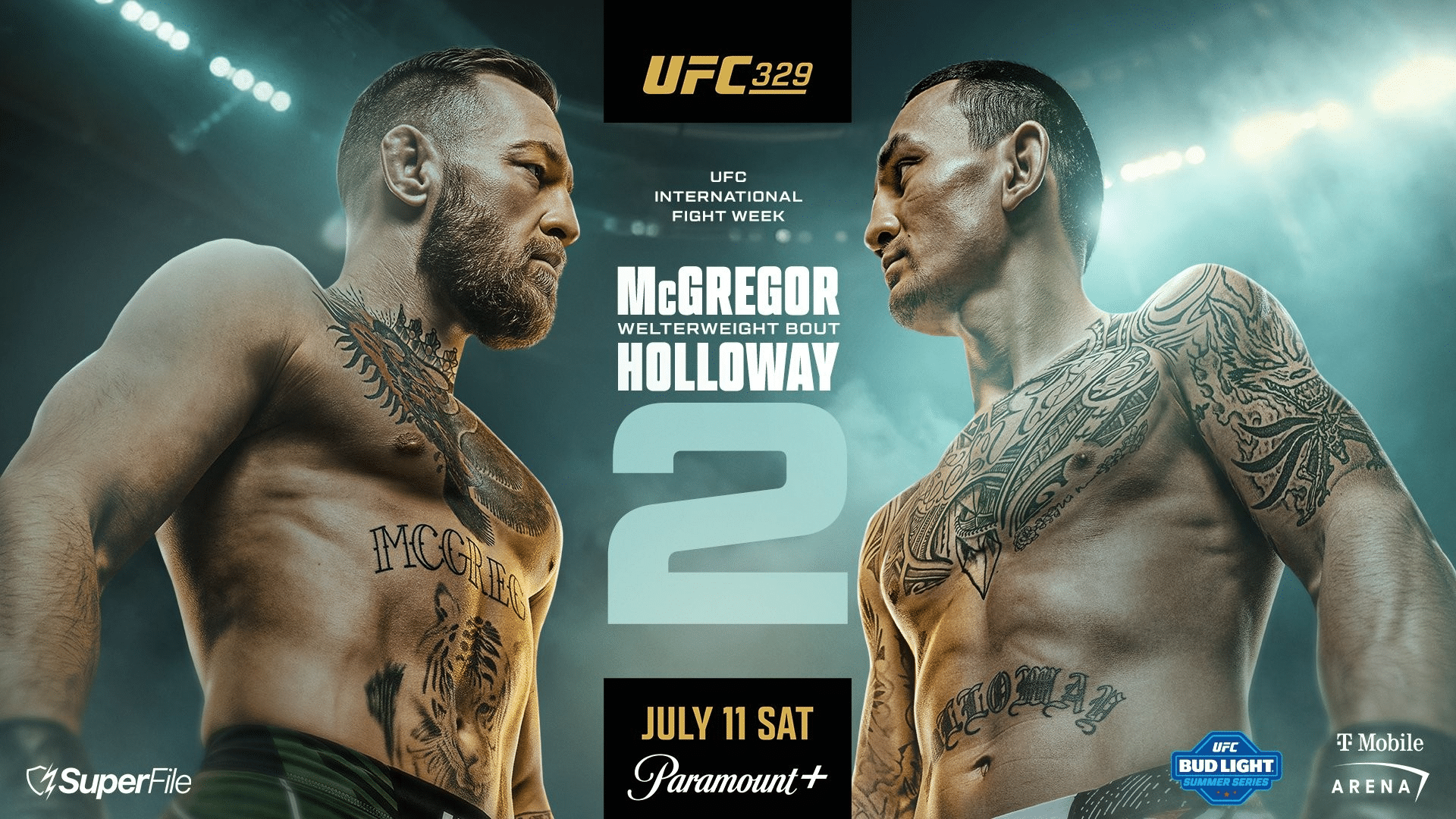 Conor McGregor vs. Max Holloway 2 | UFC 329