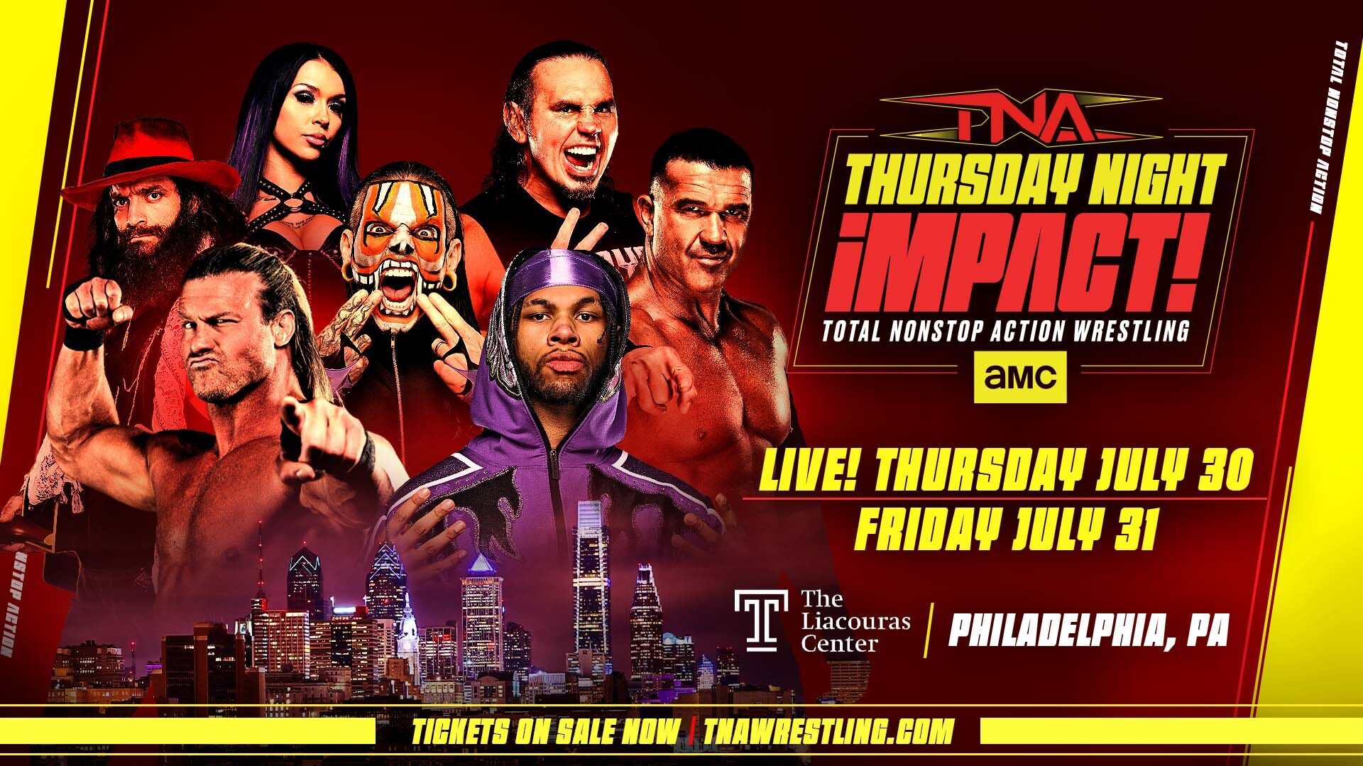 TNA Impact tapings July 30 & 31, 2026