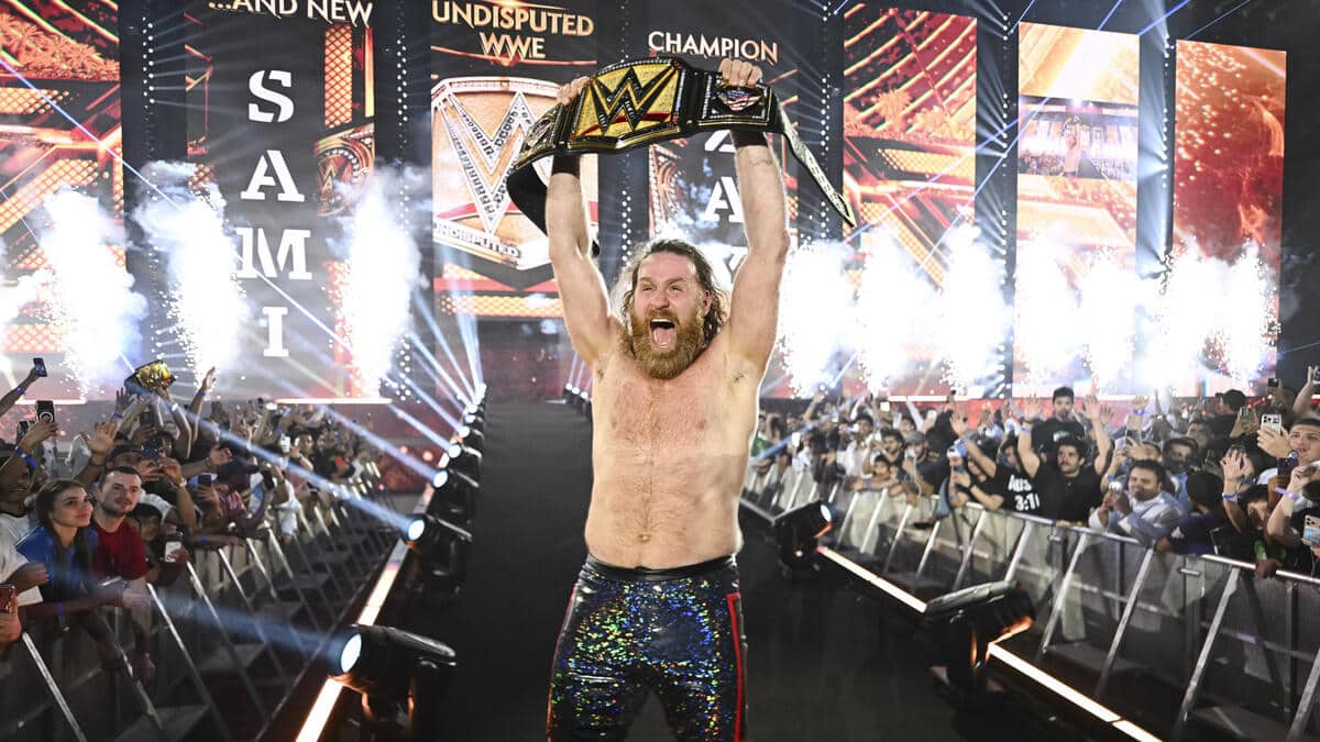 Sami Zayn WWE Champion